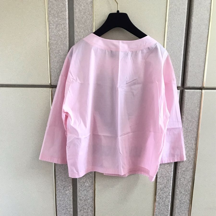45)全新Love Moschino正品粉色薄款棉質上衣 40號-8