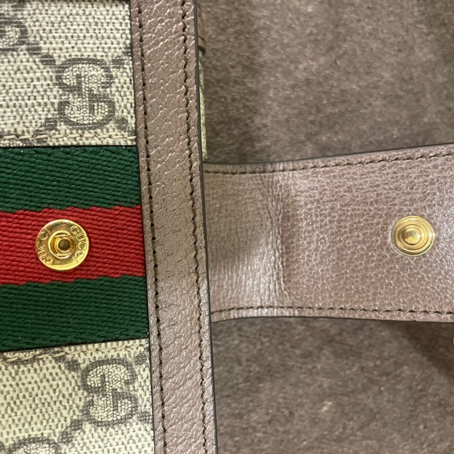 GUCCI 經典款 523173中夾 大容量!綠紅綠+Logo-14