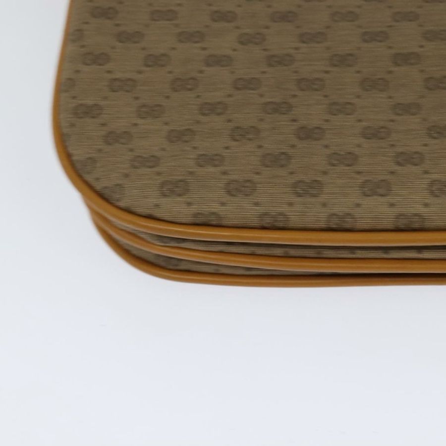 【日本直送】GUCCI Micro GG Supreme 單肩包 PVC 棕色金色 正品 BA959-15
