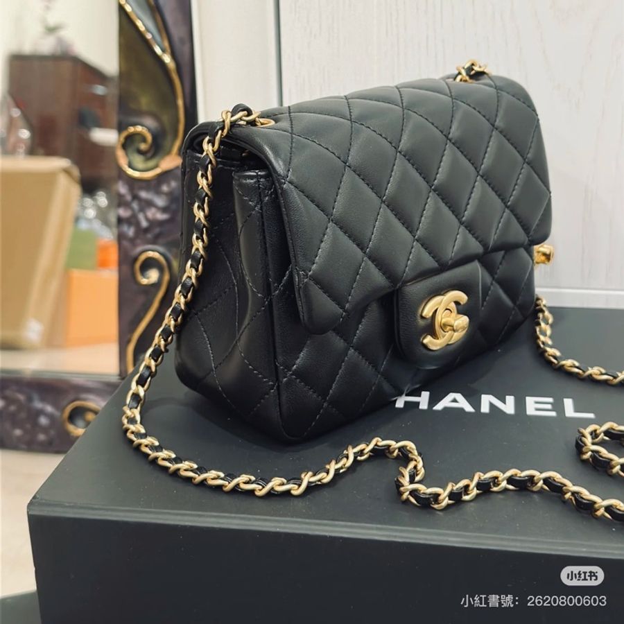 Chanel黑金晶球方胖子Cf17🖤全配近新閒置✨專款漲到近20萬🔥-11