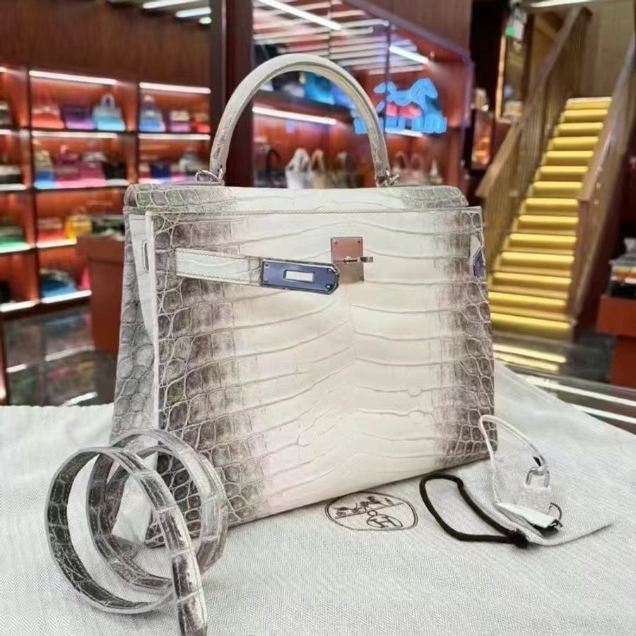 全新未使用品 Hermes Kelly 32 Himalayan 喜馬拉雅 票證齊🧾 in stock-2