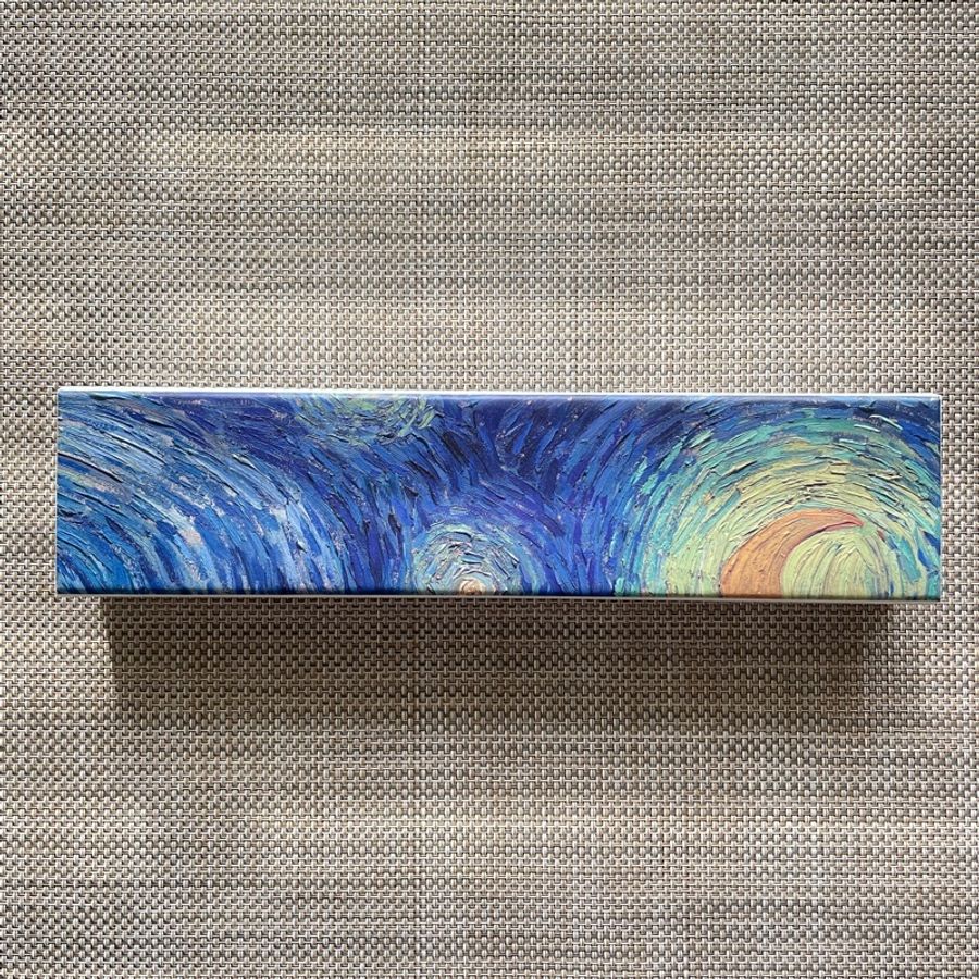 Swatch x Moma 現代博物館聯名款。星空 手錶-0