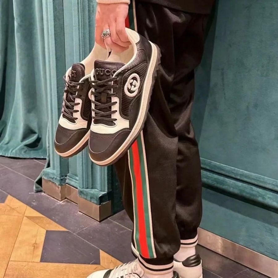 促銷品 GUCCI 平紋針織 慢跑長褲-4
