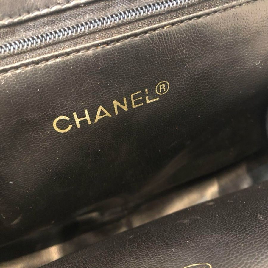 💝FuFu.Style ⟡.·* Chanel 菱格蛙釦金鏈單肩包｜斜背包-22