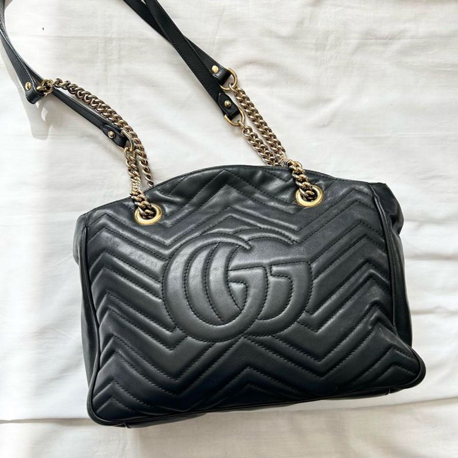 💝FuFu.Style ⟡.·* Gucci 馬蒙單肩包斜背包-3
