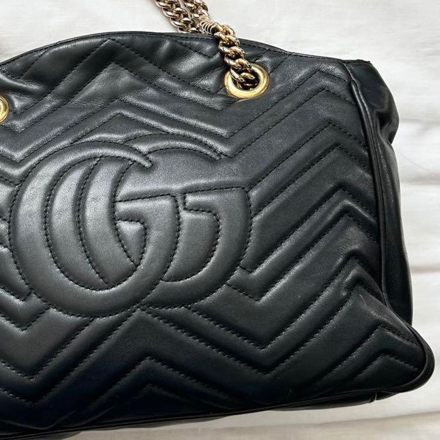 💝FuFu.Style ⟡.·* Gucci 馬蒙單肩包斜背包-9