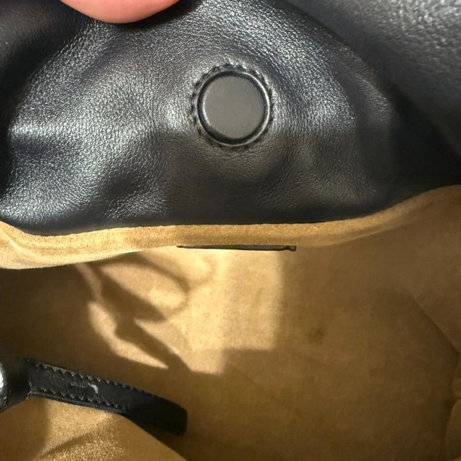 【LOEWE】納帕小牛皮迷你 Flamenco 包 黑色-11