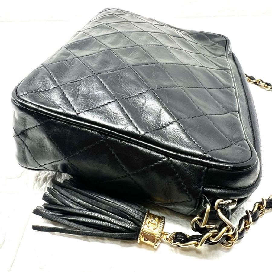 💝FuFu.Style ⟡.·* Chanel 流蘇斜背包-9