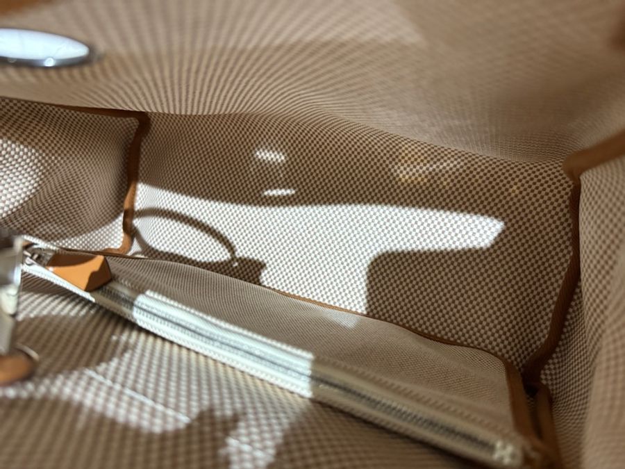 Hermes 愛馬仕 Herbag 31金棕編織銀釦-2