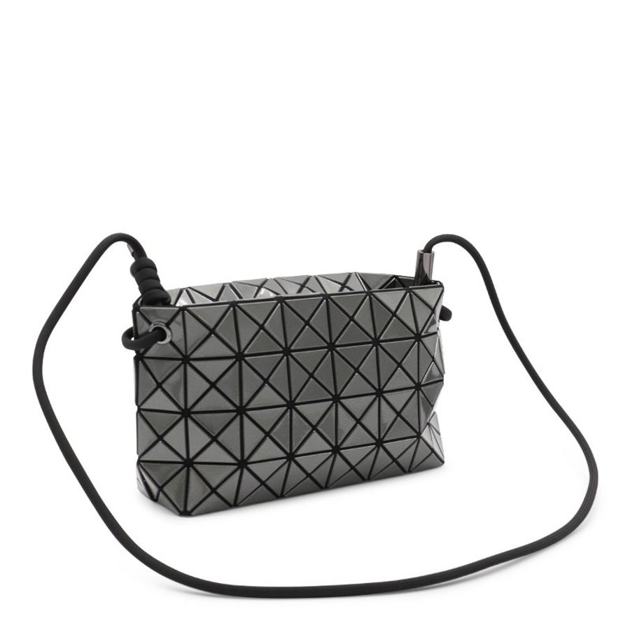 🎁母親節特價🎁Bao Bao Issey Miyake Loop Metallic 銀灰色金屬光感豆腐斜背包-9