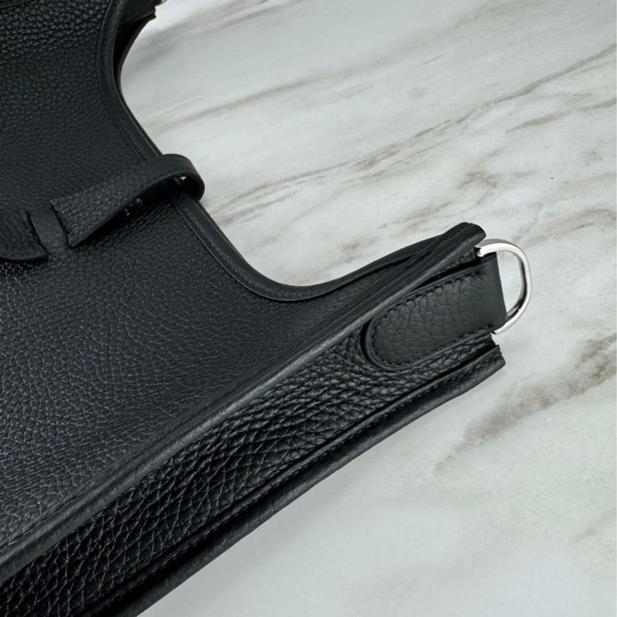 愛馬仕 Hermès  Evelyne 29 黑色銀釦  肩背/斜背-16