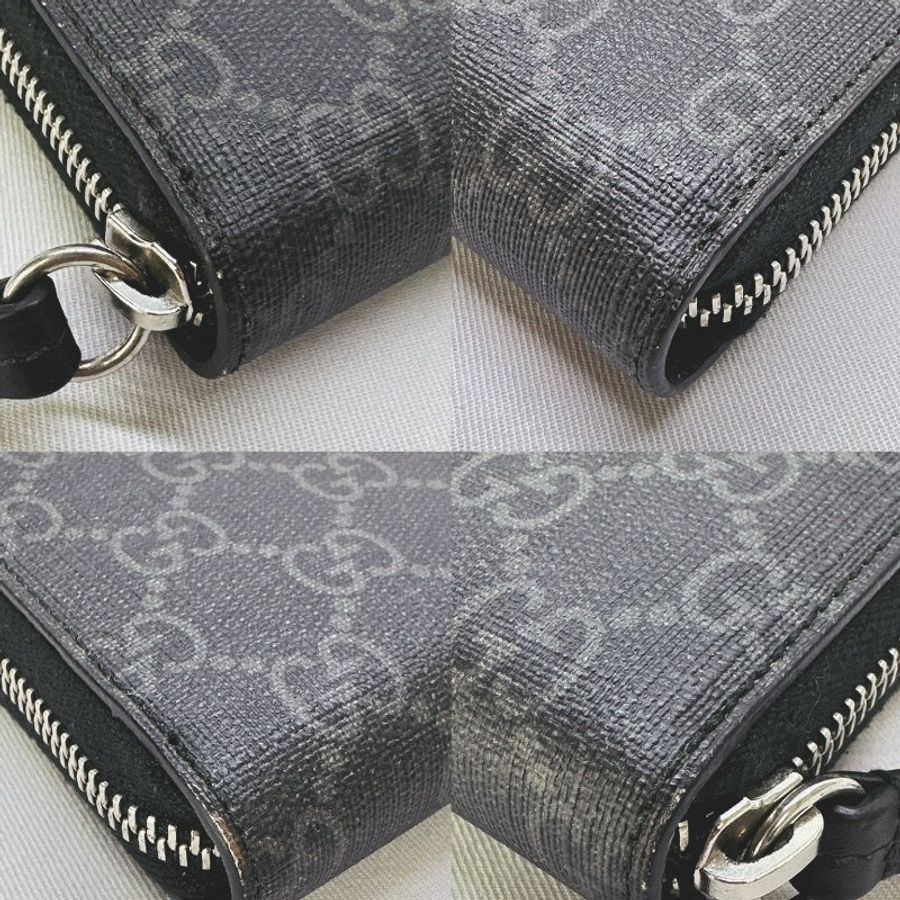 【GUCCI Supreme珊瑚蛇印花拉鍊長夾】-8