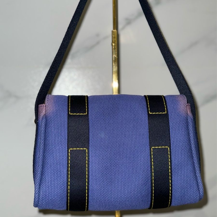 🧨LOUIS VUITTON 帆布撞釘肩背包｜LV帆布單肩包-38