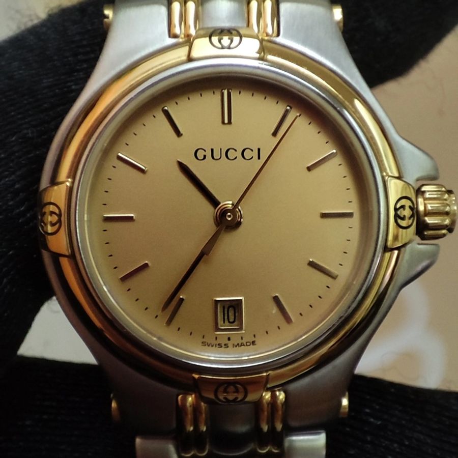 GUCCI Vintage Watch 中古 石英手錶-11
