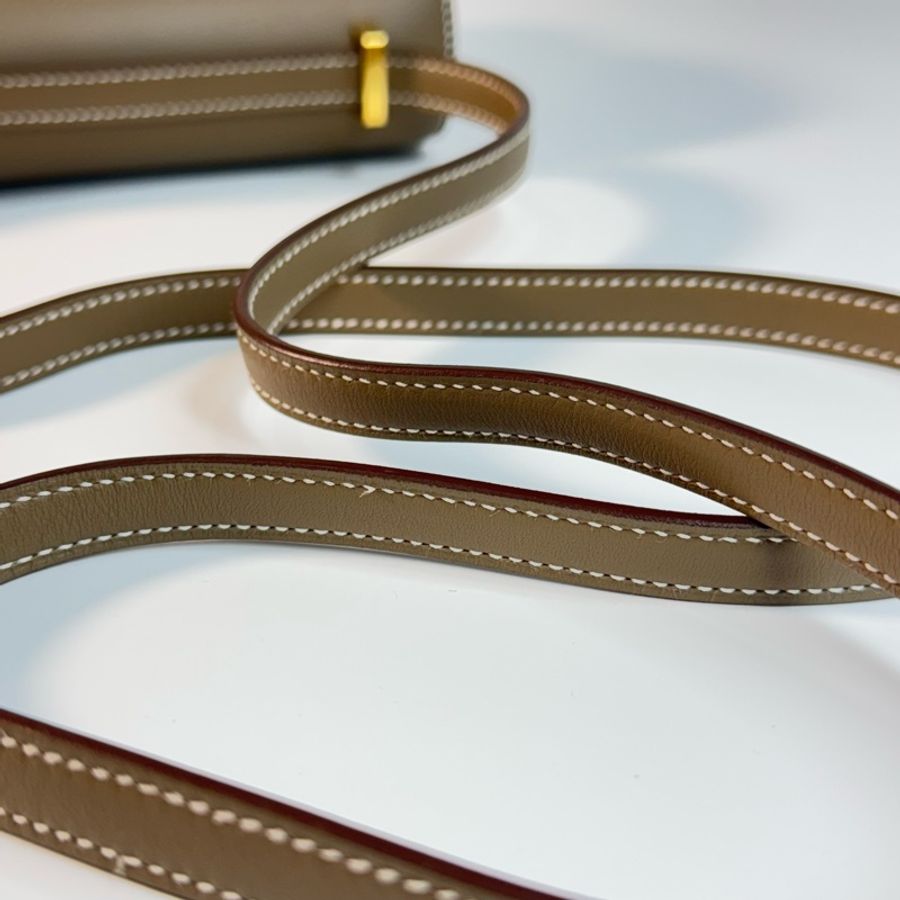 HERMÈS CONSTANCE 19 18大象灰 金釦 SWIFT皮-9
