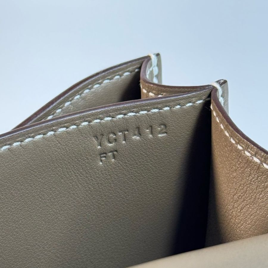 HERMÈS CONSTANCE 19 18大象灰 金釦 SWIFT皮-11