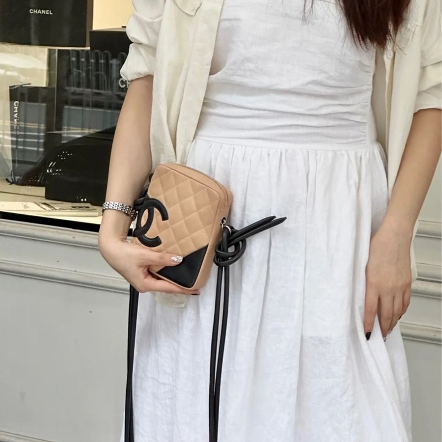 #Chanel #康鵬系列 #手機包 #斜挎包 #斜背包 #肩背包🈶塵袋-7