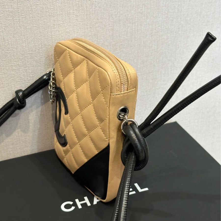 #Chanel #康鵬系列 #手機包 #斜挎包 #斜背包 #肩背包🈶塵袋-14