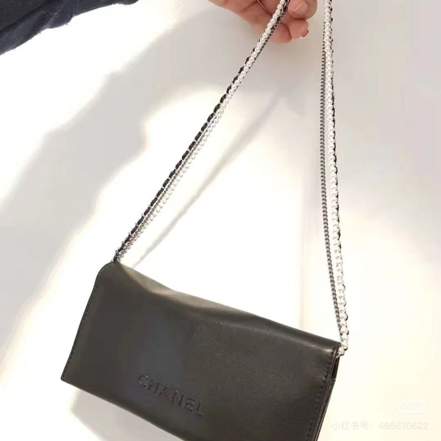 CHANEL金色 鏈條 黑灰 漸變 大方框 墨鏡 太陽眼鏡-11