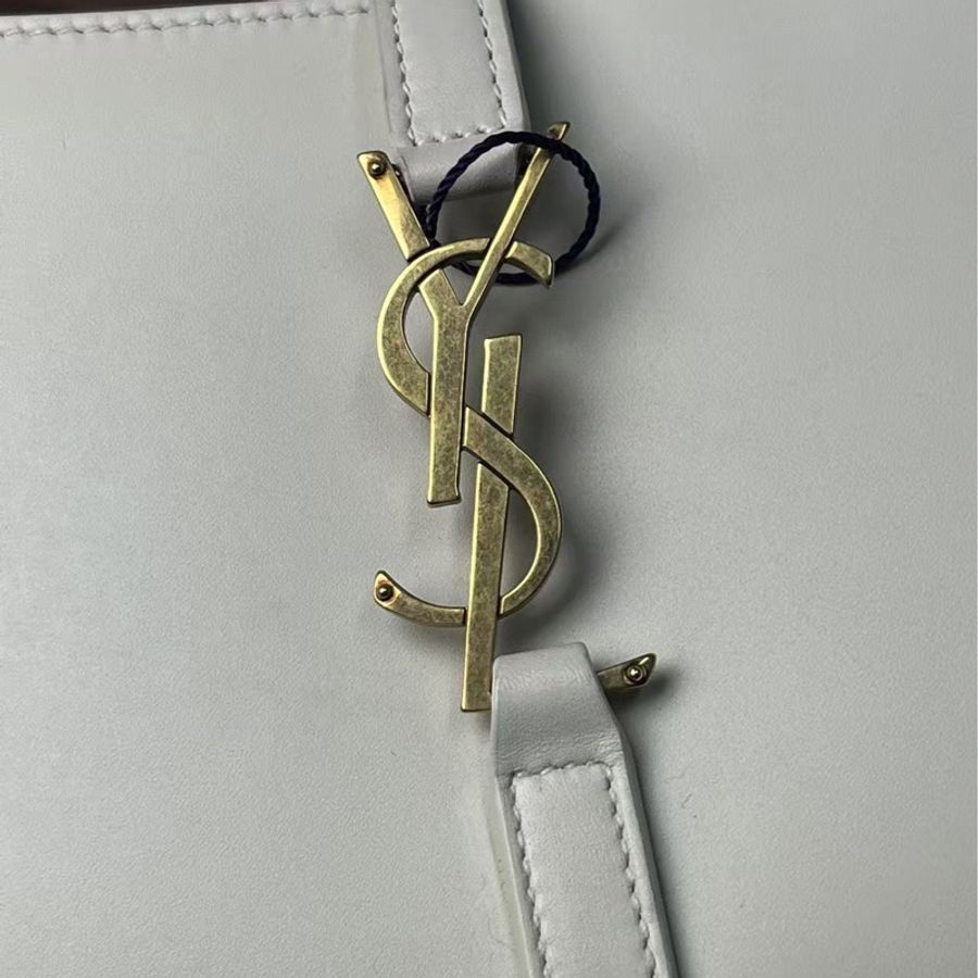 《完美·二手精品》Ysl hobo腋下包 白色-5
