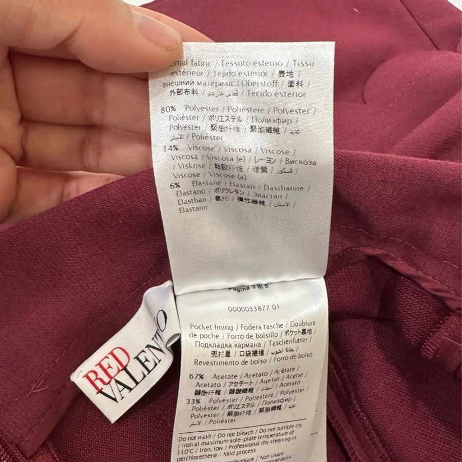 RED VALENTINO 紅色 修閒短褲 短褲-6