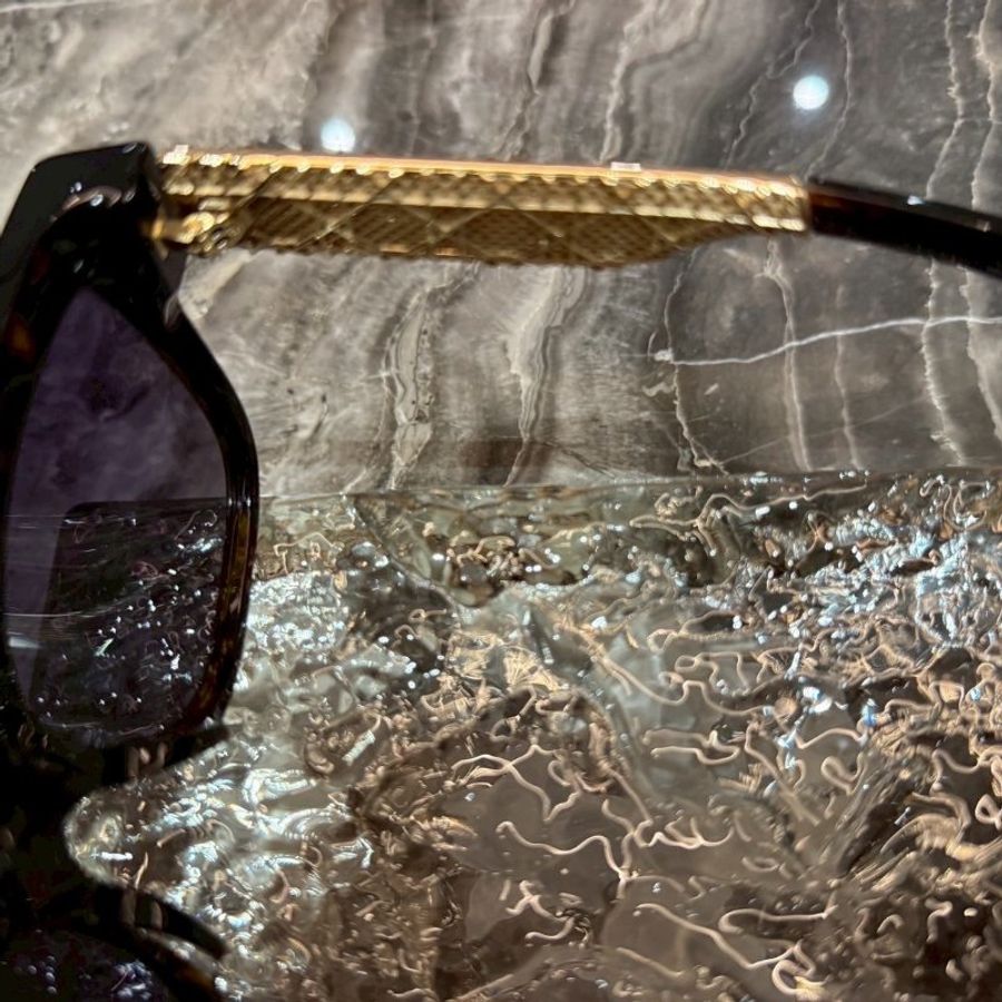 DIOR ESILLE金邊墨鏡/黑-4