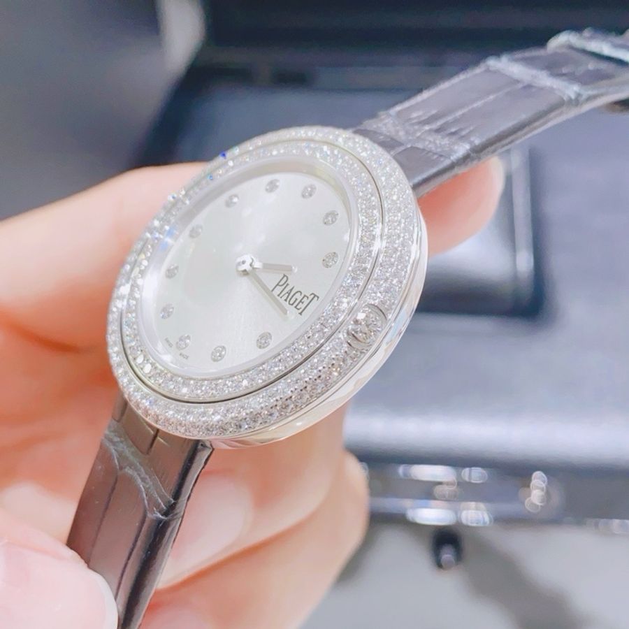 伯爵POSSESSION白金原鑽石英女表-2