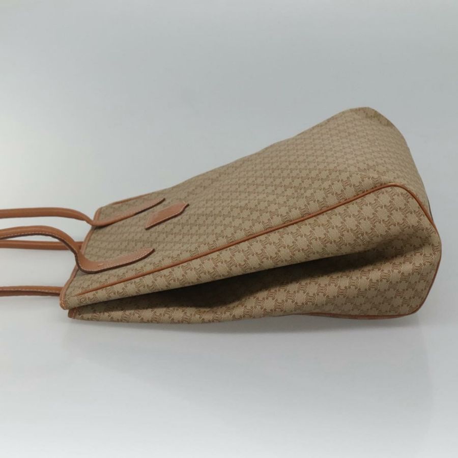 【日本直送】CELINE Macadam帆布托特包 PVC 米色 金色 正品 nb284-2