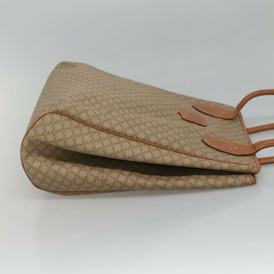 【日本直送】CELINE Macadam帆布托特包 PVC 米色 金色 正品 nb284-3