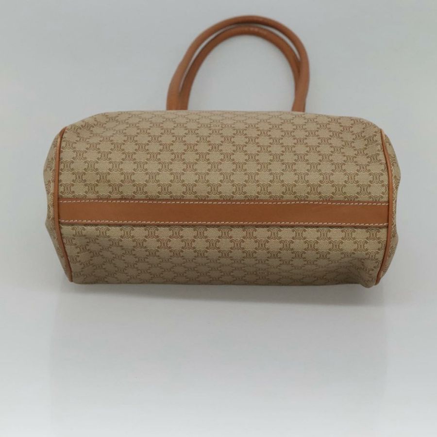 【日本直送】CELINE Macadam帆布托特包 PVC 米色 金色 正品 nb284-4