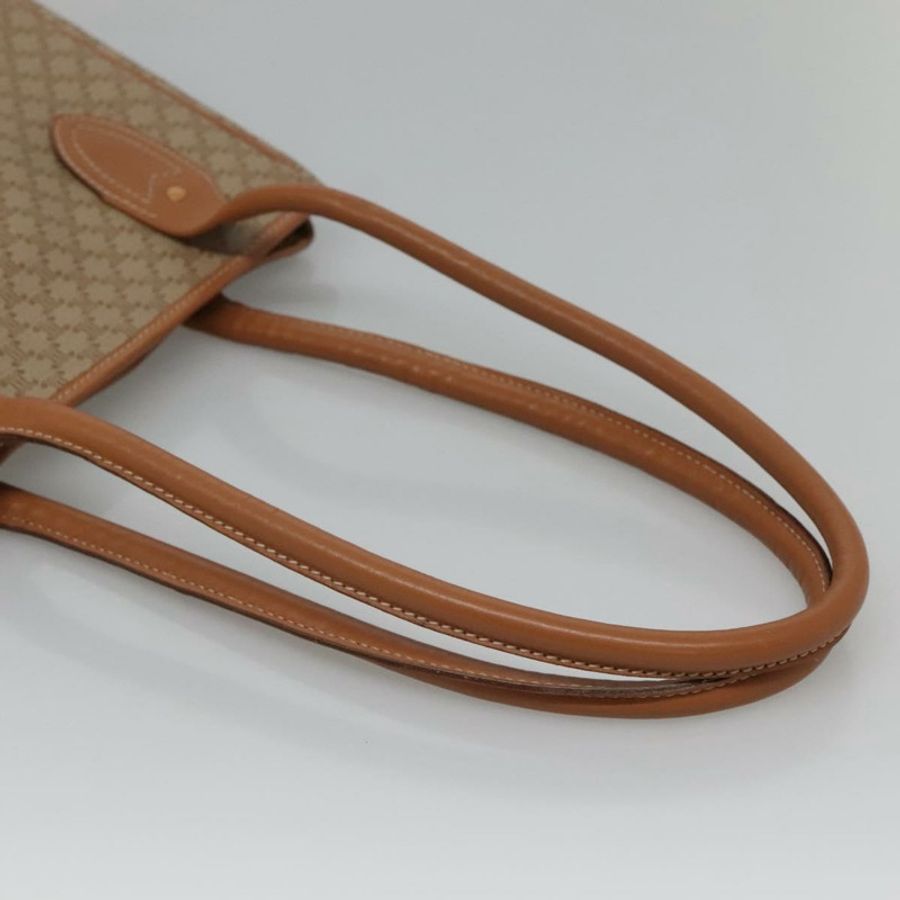 【日本直送】CELINE Macadam帆布托特包 PVC 米色 金色 正品 nb284-6