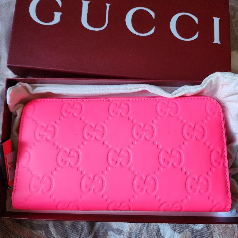 gucci拉鏈長夾-0