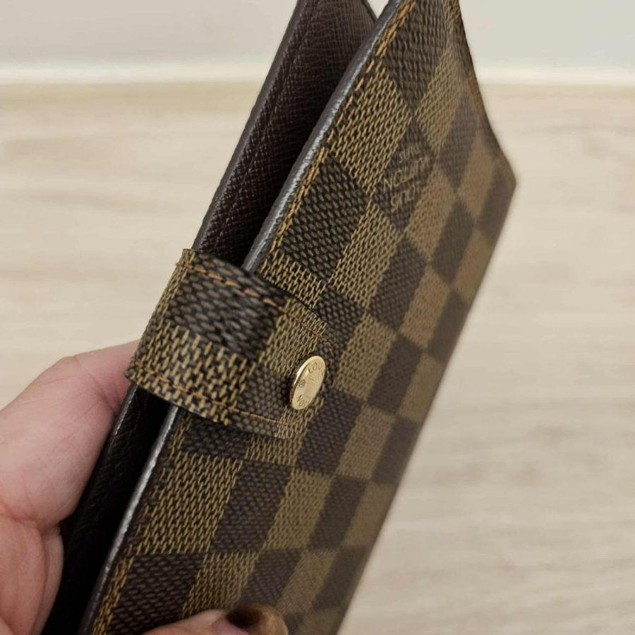 🎀👜曼蒂二手精品👜🎀 狀況極佳 LV 路易威登 棋盤格筆記本 六孔 筆記本 手帳本-15