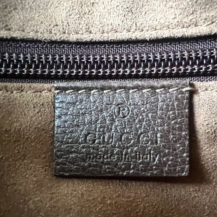 Gucci 花鳥圖案系列 中性男女可用方形相機包-12