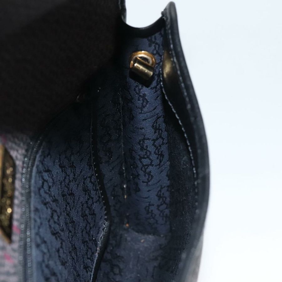 【日本直送】SAINT LAURENT 紫色金色帆布單肩包 正品 sw211-16