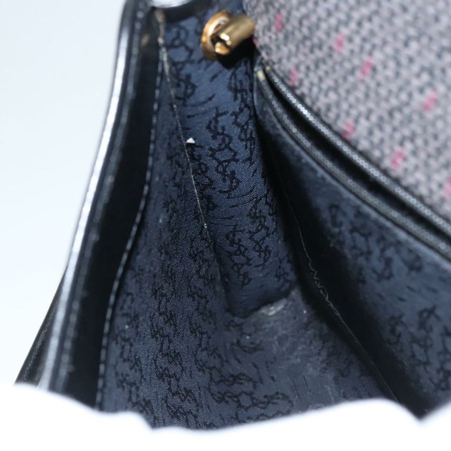 【日本直送】SAINT LAURENT 紫色金色帆布單肩包 正品 sw211-17