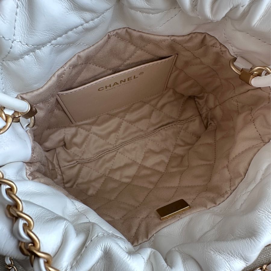 ❌全新|Chanel mini 22 白金-2