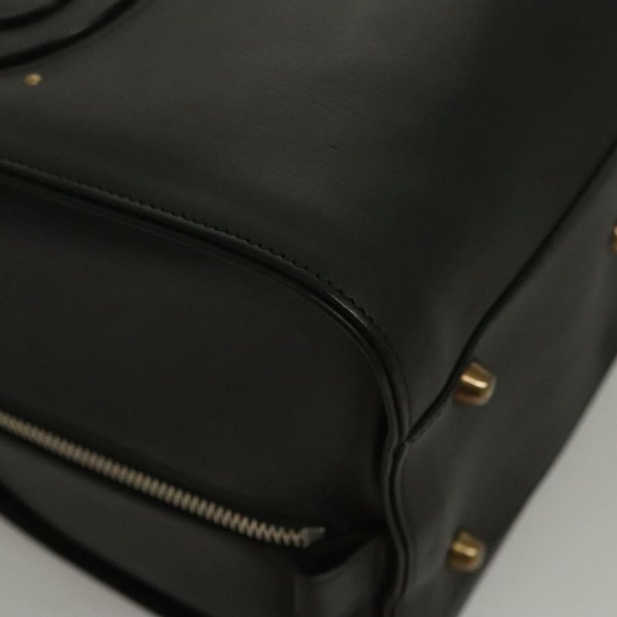 【日本直送】Chloe 手提包 皮革 2 向 黑色 正品 mr1213-15
