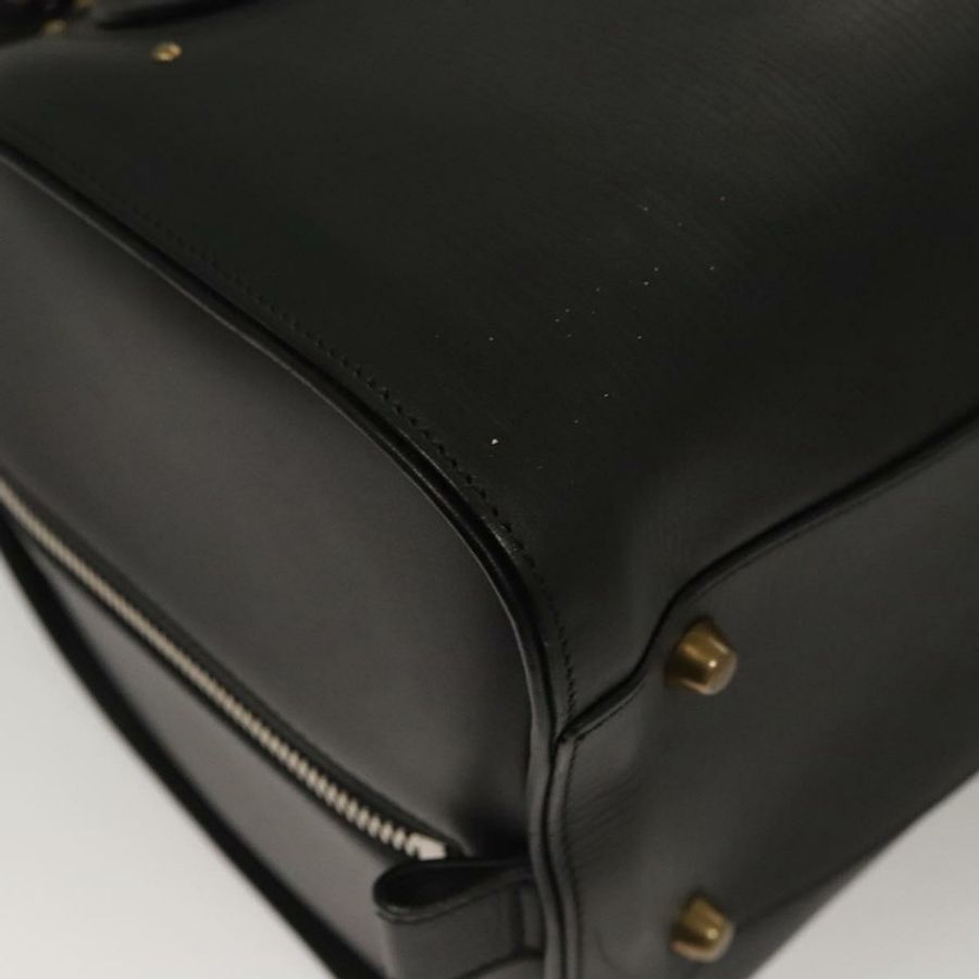 【日本直送】Chloe 手提包 皮革 2 向 黑色 正品 mr1213-17