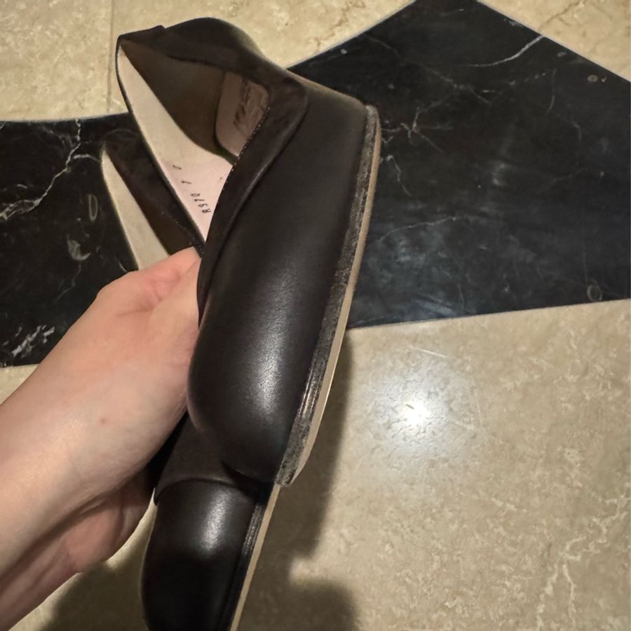 Salvatore Ferragamo拼接麂皮跟鞋-9
