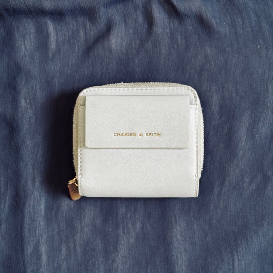 CHARLES & KEITH 拉鍊式短夾-2