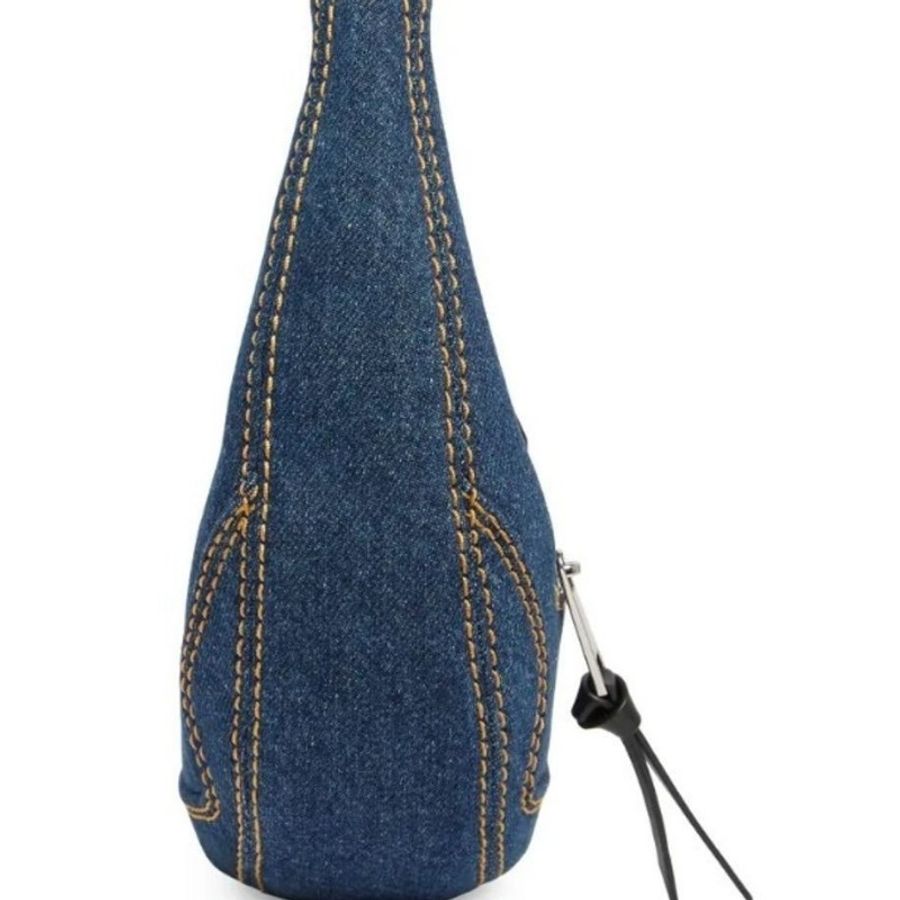 MJ Marc Jacobs 丹寧月牙肩背包 大號 全新(不可議)-1