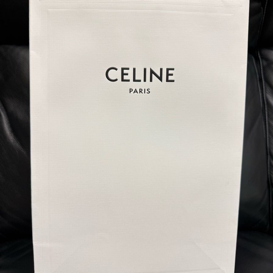 CELINE牛仔藍水桶帽-0