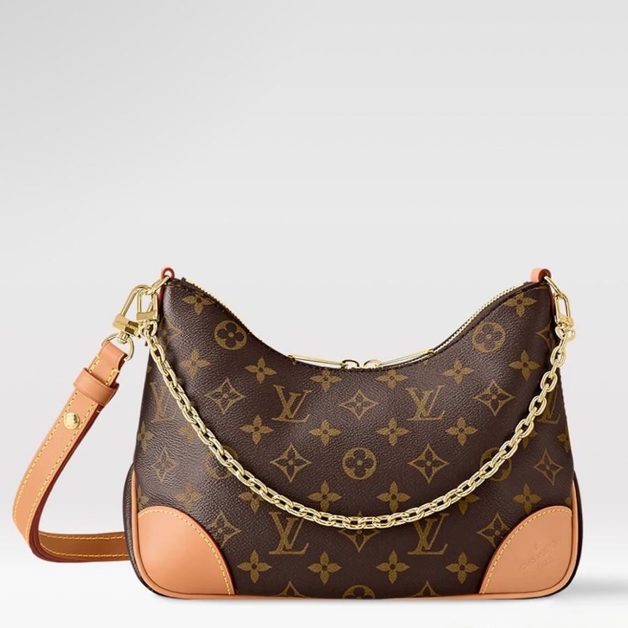 莉亞精品♡LV M45832 Boulogne 經典老花原皮牛角包 全新-0