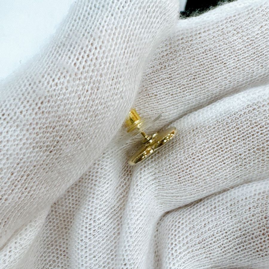 🧚🏻♀️莉亞精品♡Chanel 愛心白珍珠鏡面耳針 全新🧚🏻♀️-5