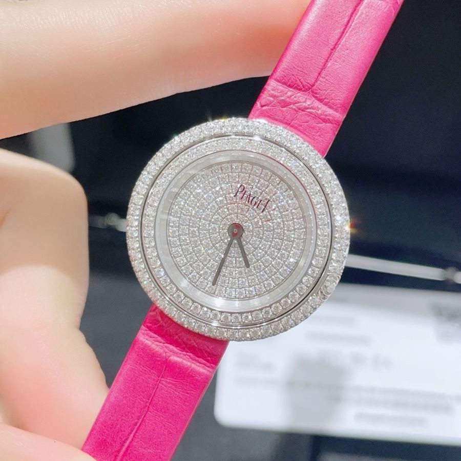 伯爵POSSESSION系列G0A44298白金原鑽石英女表-2