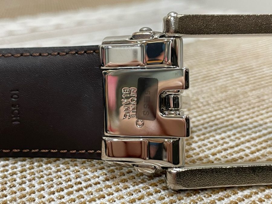 萬寶龍MONT BLANC30mm男用皮帶-12