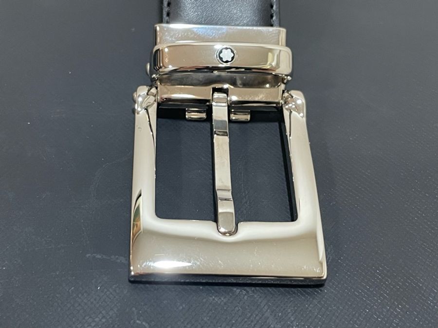 萬寶龍MONT BLANC30mm男用皮帶-16