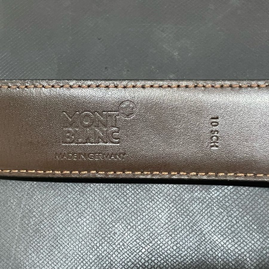 萬寶龍MONT BLANC30mm男用皮帶-24