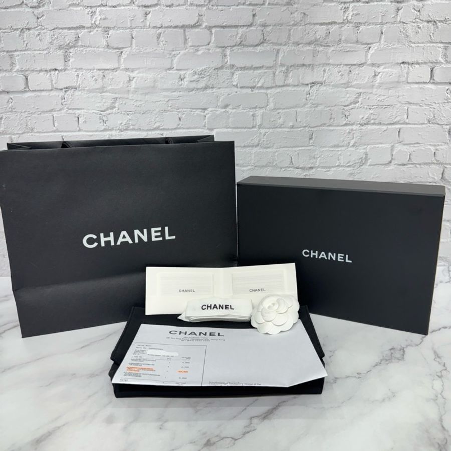 JK國際二手精品✨#CHANEL 24S荔枝牛皮相機包 黑淡金 芯片款 🈶購證-2